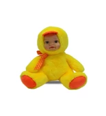 Bebek Yüzlü Sevimli Ördek Peluş Oyuncak 35 cm Sarı - 1