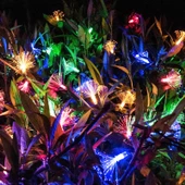 4 METRE RGB RENKLİ FİBER OPTİK LEDLİ KİRPİ LED IŞIK YILBAŞI IŞIĞI YILBAŞI AĞACI IŞIĞI MODLU FİŞLİ thumbnail 3