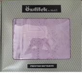 Özdilek Prestige Kalın Embos Çift Kişilik Battaniye (220x240)-Lila - 1