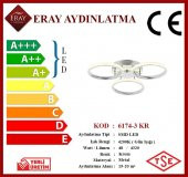 Eray Aydınlatma 6174-3 Krom Led Avize - 3