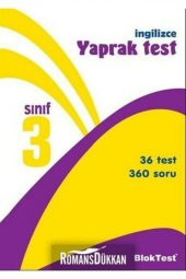 Tudem Bloktest 3. Sınıf İngilizce Yaprak Test - 1
