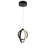 Eray Aydınlatma 1909-1 Siyah Tekli Led Avize thumbnail 1