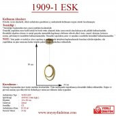Eray Aydınlatma 1909-1 Eskitme Tekli Led Avize - 3