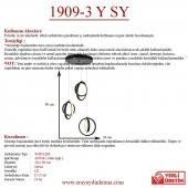 Eray Aydınlatma 1909-3 Siyah 3 lü Led Avize - 4
