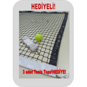 Okare Spor Profesyonel Nizami Çift Dikiş Tenis Filesi thumbnail 1