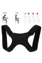 Kamburluk Önleyici Düzeltici Yelek Ortopedik Sırt Düzleştirici thumbnail 6