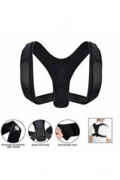 Kemerli Bay Bayan Kamburluk Önleyici Dik Duruş Korsesi Posturex Dik Durmayı Sağlayan Sırt Korsesi thumbnail 5