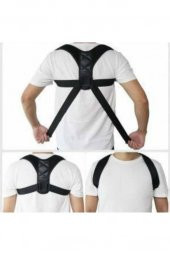 Kemerli Bay Bayan Kamburluk Önleyici Dik Duruş Korsesi Posturex Dik Durmayı Sağlayan Sırt Korsesi thumbnail 6