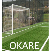 Okare Spor Halı Saha Futbol Kale Filesi 2x5x1m- 4 mm Polyester İp - 3