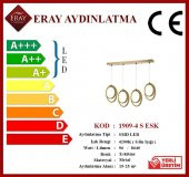 Eray Aydınlatma 1909-4 Eskitme Sıralı 4 lü Led Avize - 4
