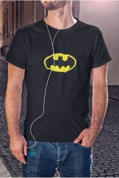 DC Batman Karakteri Logo Baskılı Tişört Erkek Hediye Doğum Günü Hediyesi T-shirt - 3