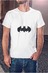 DC Batman Logo 2 Baskılı Tişört Erkek Hediye Doğum Günü Hediyesi T-shirt thumbnail 1