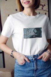 DC Batman Renkli Baskılı Tişört Kadın Hediye Doğum Günü Hediyesi T-shirt - 1