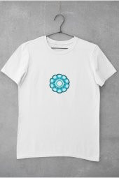 Marvel İron Man Arc Reaktör Baskılı Tişört Kadın Hediye Doğum Günü Hediyesi thumbnail 2