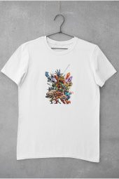 Marvel The Avengers Tüm Karakterler 2 Baskılı Tişört Erkek Hediye Doğum Günü thumbnail 2