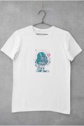 Star Wars Karakteri Darth Vader Baskılı Tişört Kadın Hediye Doğum Günü Hediyesi thumbnail 2