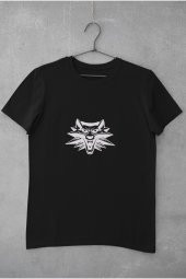 The Witcher Wild White Wolf Baskılı Tişört Erkek Hediye Doğum Günü Hediyesi thumbnail 3