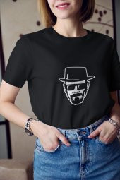 WWhite Breakin Bad Baskılı Tişört Kadın Hediye Doğum Günü Hediyesi T-shirt - 3