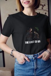 The Last Of Us Ellie Ve Joel Karakter
 Baskılı Tişört Kadın Hediye Doğum Günü thumbnail 3
