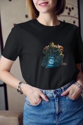 Warcraft Thrall 1 Baskılı Tişört Kadın Hediye Doğum Günü Hediyesi T-shirt - 3