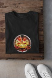 Street Fighter Ryu Hoshi Karakteri 3 Baskılı Tişört Kadın Hediye Doğum Günü thumbnail 3