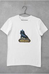 Warcraft Arthas Baskılı Tişört Erkek Hediye Doğum Günü Hediyesi T-shirt - 2