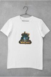 Warcraft Thrall 3 Baskılı Tişört Erkek Hediye Doğum Günü Hediyesi T-shirt thumbnail 2