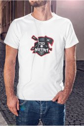 Mutiny Gaming Logo Baskılı Tişört Erkek Hediye Doğum Günü Hediyesi T-shirt thumbnail 1
