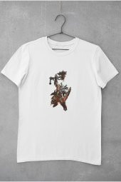 Diablo 3 Barbarian Baskılı Tişört Kadın Hediye Doğum Günü Hediyesi T-shirt thumbnail 2