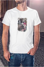 The Witcher Bütün Karakterler Renkli Baskılı Tişört Erkek Hediye Doğum Günü thumbnail 1