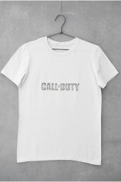 Call Of Duty Savaş Oyunu PS PC Logo
 Baskılı Tişört Kadın Hediye Doğum Günü - 2