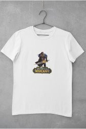Warcraft Varian Wrynn Baskılı Tişört Erkek Hediye Doğum Günü Hediyesi T-shirt thumbnail 2