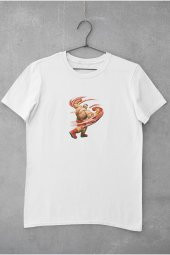 Street Fighter Zangief Baskılı Tişört Erkek Hediye Doğum Günü Hediyesi T-shirt - 2