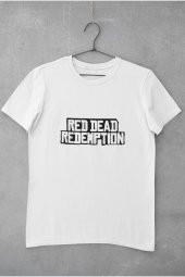 Rockstar Games Red Dead Redemption Yazı Baskılı Tişört Kadın Hediye Doğum Günü - 2