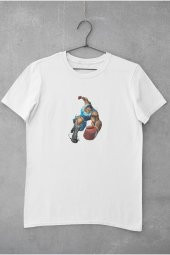 Street Fighter Balrog Karakteri Baskılı Tişört Kadın Hediye Doğum Günü Hediyesi thumbnail 2