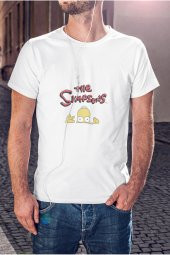 The Simpsons Ailesi Homer Marge Bart Lisa Maggie Tişört Erkek Hediye Doğum Günü - 1