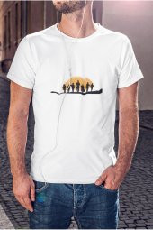 Rockstar Games Red Dead Redemption Kovboy Silüeti Tişört Erkek Hediye Doğum Günü thumbnail 1