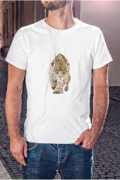 Kaplan Baskılı Tişört Erkek Hediye Doğum Günü Hediyesi T-shirt thumbnail 1