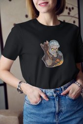 Saltbae Nusret Comics Baskılı Tişört Kadın Hediye Doğum Günü Hediyesi T-shirt - 3