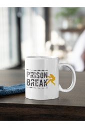 Prison Break Yazı Baskılı Kahve Kupası Hediye Kupa thumbnail 1