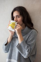 Pikachu Pokemon Çizgi Film Baskılı Kahve Kupası Hediye Kupa - 1