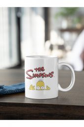 The Simpsons Ailesi Homer Marge Bart Lisa Maggie Kahve Kupası Hediye Kupa - 2