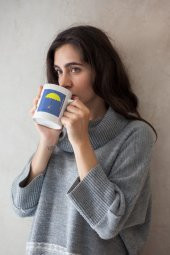 How I Met Your Mother Şemsiye Baskılı Kahve Kupası Hediye Kupa thumbnail 1