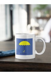 How I Met Your Mother Şemsiye Baskılı Kahve Kupası Hediye Kupa thumbnail 2