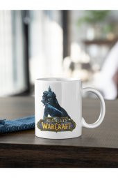 Warcraft Arthas Baskılı Kahve Kupası Hediye Kupa - 1