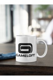 Gameloft Logo Baskılı Kahve Kupası Hediye Kupa - 2