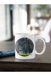 CD Projekt Red Cyberpunk 2077 Yazı Baskılı Kahve Kupası Hediye Kupa thumbnail 1