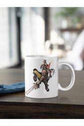 Street Fighter Vega Karakteri Baskılı Kahve Kupası Hediye Kupa thumbnail 1