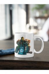 Warcraft Thrall 1 Baskılı Kahve Kupası Hediye Kupa - 2