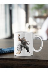 Street Fighter Heihachi Karakteri Baskılı Kahve Kupası Hediye Kupa thumbnail 2